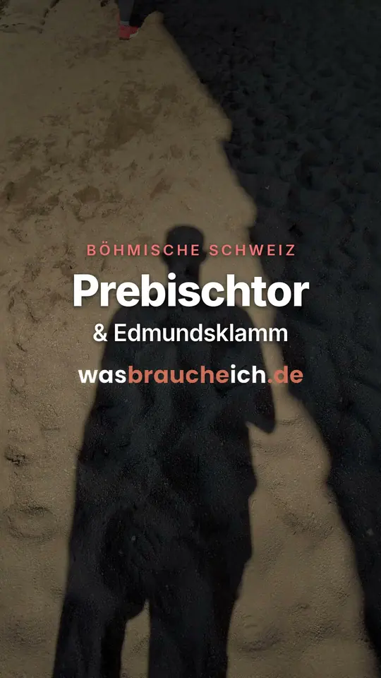 Das Prebischtor in der Böhmischen Schweiz, Titelbild unseres Videos zum Aufstieg