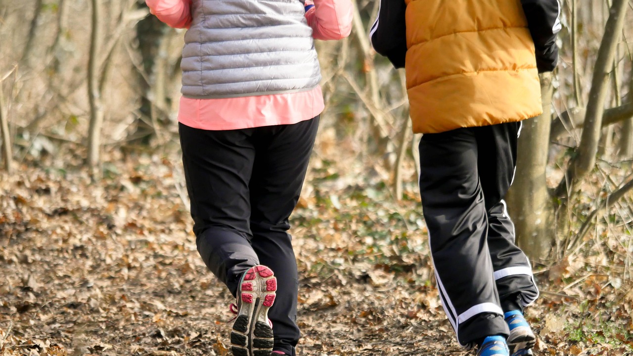 Nach dem Joggen &mdash; Wald-Run